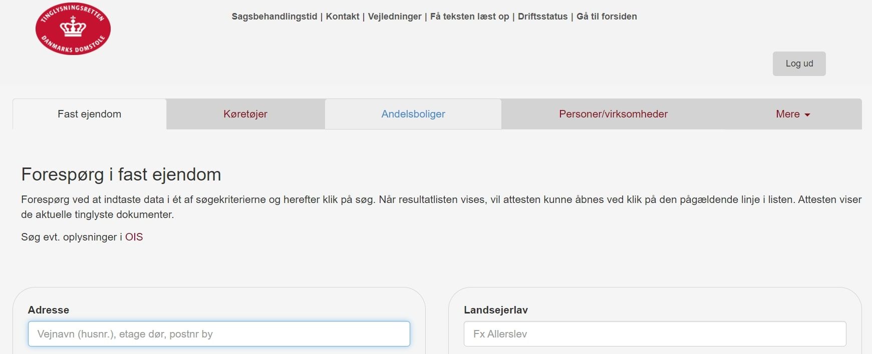 Hvad Skylder naboen i sin bolig? - Tinglyste hæftelser